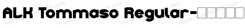 ALK Tommaso Regular字体转换